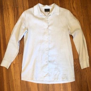 Pale Blue Linen Shirt or Jacket